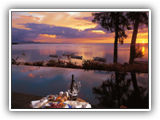 The Oberoi Mauritius - Sea view at sunset