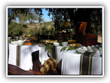 Imbali Safari Lodge - unique bushveld dining