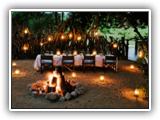 Lion Sands Ivory Lodge -  Boma Dinner