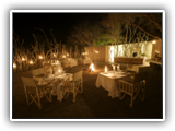 Kapama Karula - Boma dining